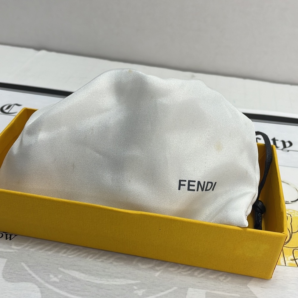 Authentic FENDI raccoon/squirrel keychain, new with tags box and COA - Picture 9 of 9